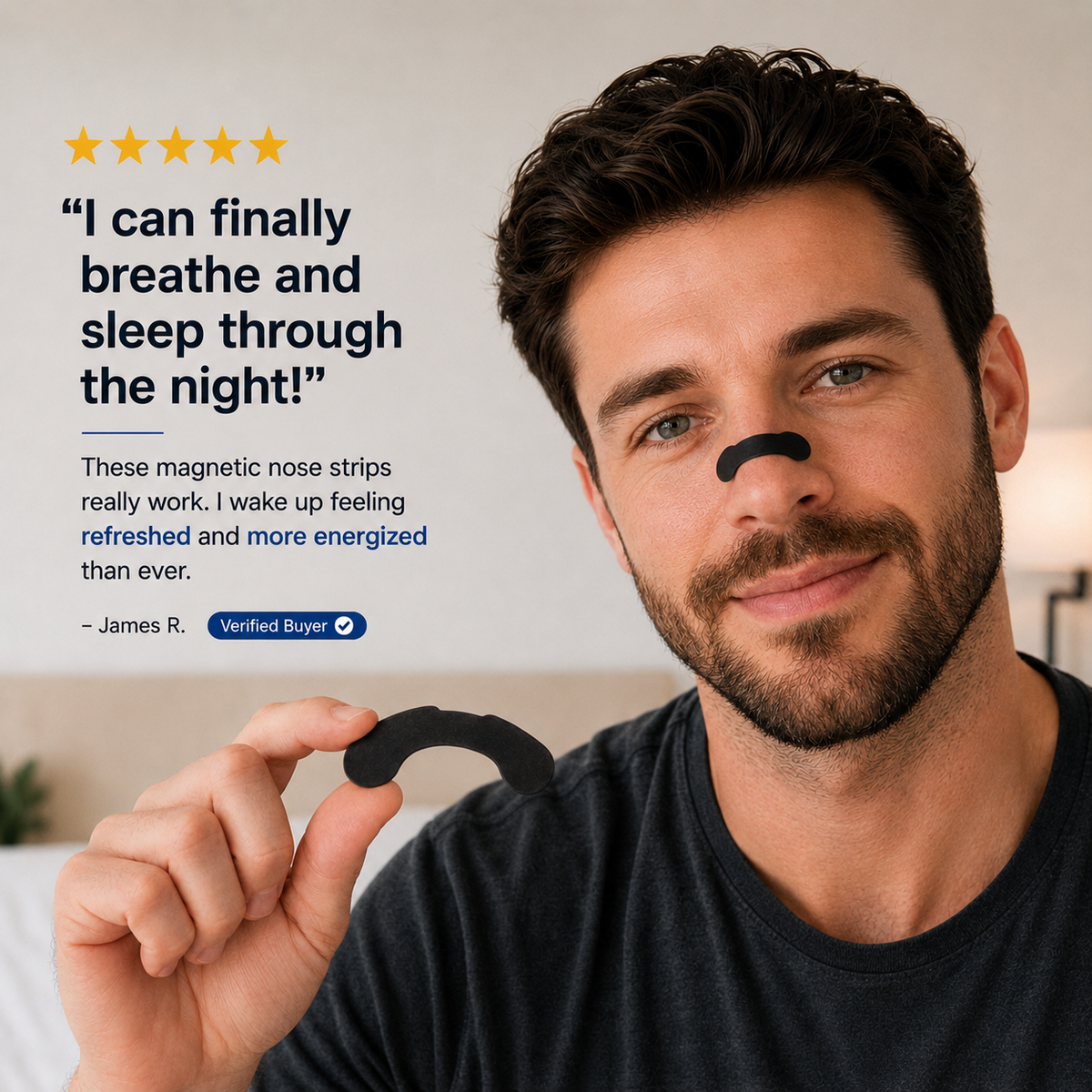 VivoSleep nose strips for sleep and physical activity