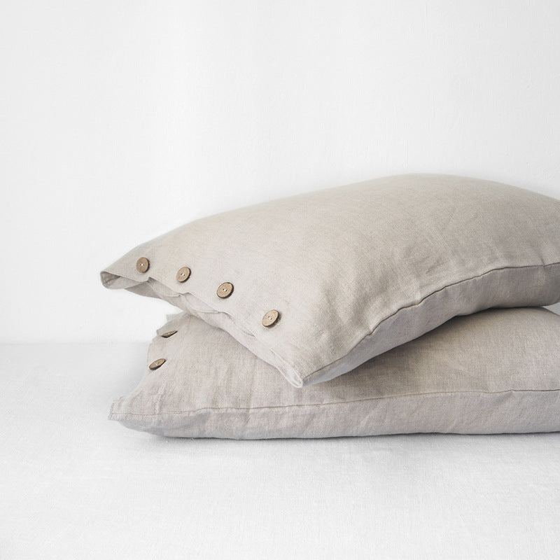 100% Linen Pillowcases (Set of 2)