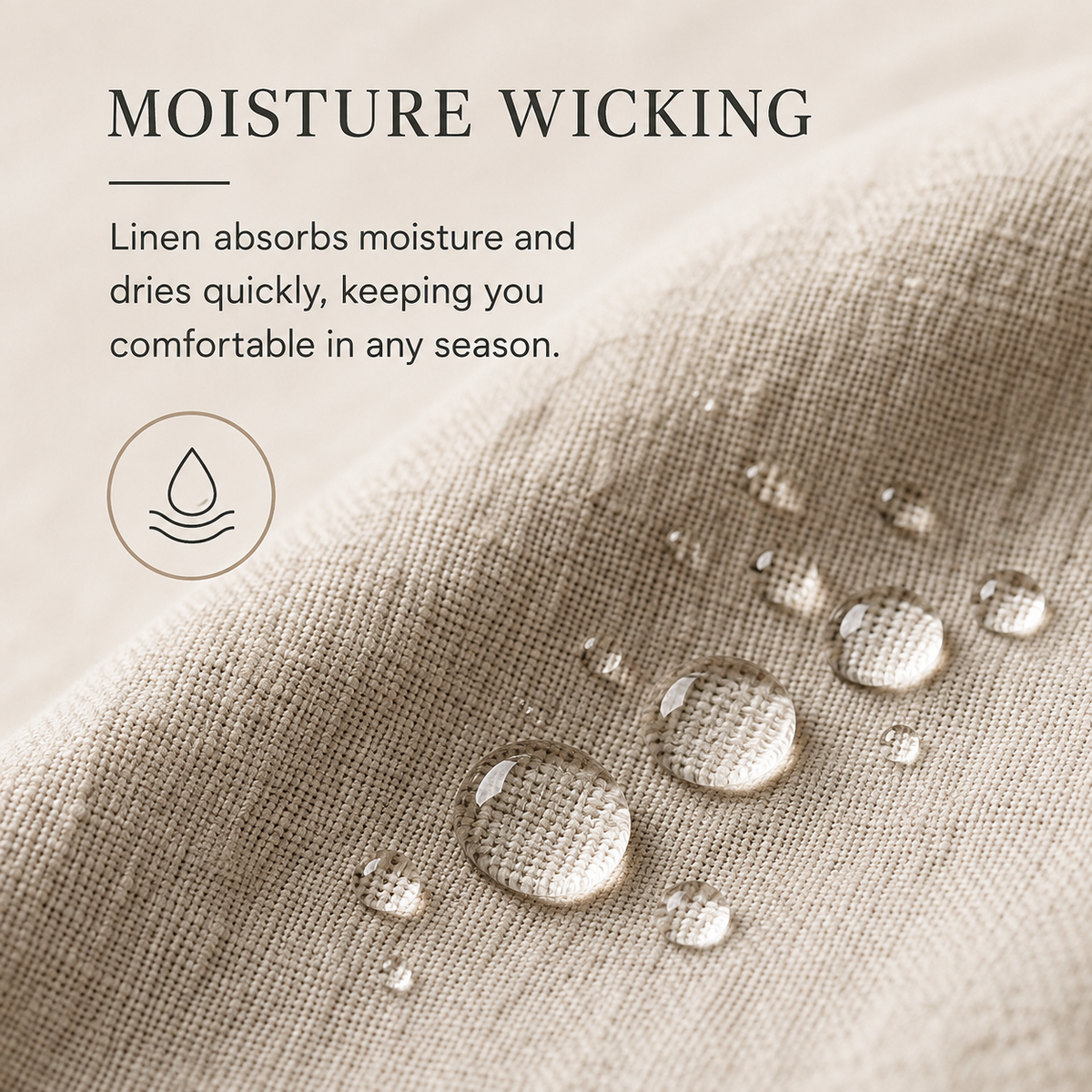 VivoSleep 100% pure linen bed sheets