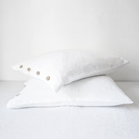 VivoSleep 100% linen pillowcase pair for breathable sleep